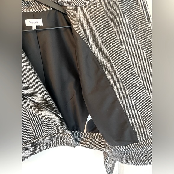 Splendid Tamara Herringbone Moto - Picture 7 of 8